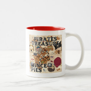 Tasse 2 Couleurs Trésor de pirates - Mince Pies