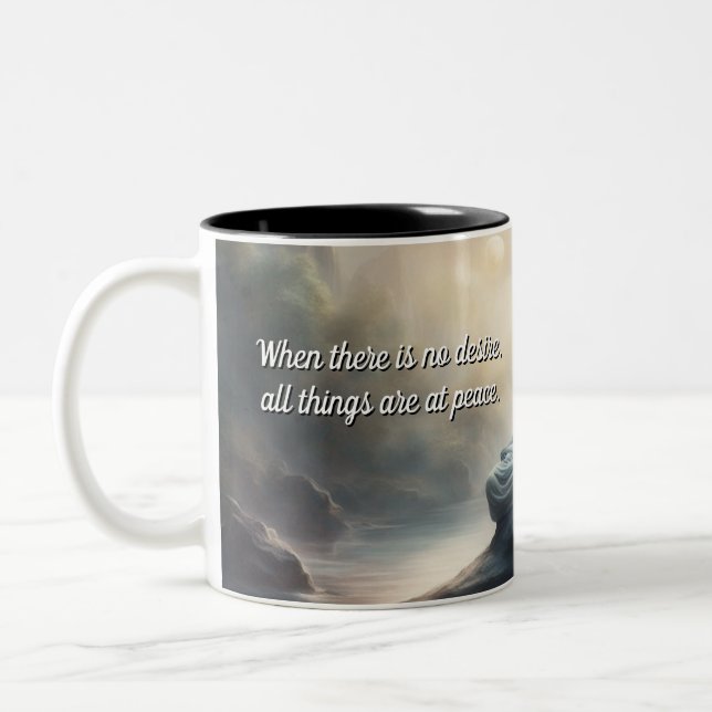Tasse 2 Couleurs Trésors du Tao Te Ching 003 (Gauche)