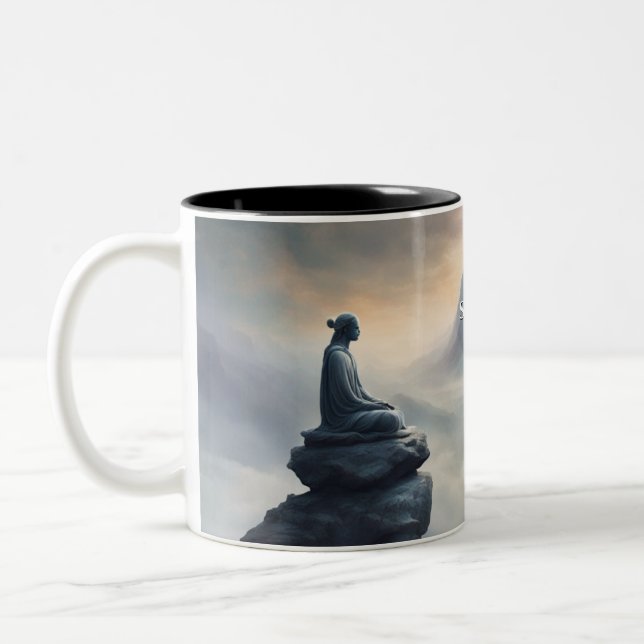 Tasse 2 Couleurs Trésors du Tao Te Ching 013 (Gauche)