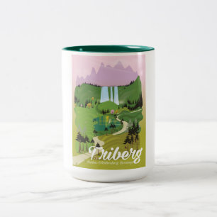 Tasse 2 Couleurs Triberg, Bade-Wurtemberg, Allemagne