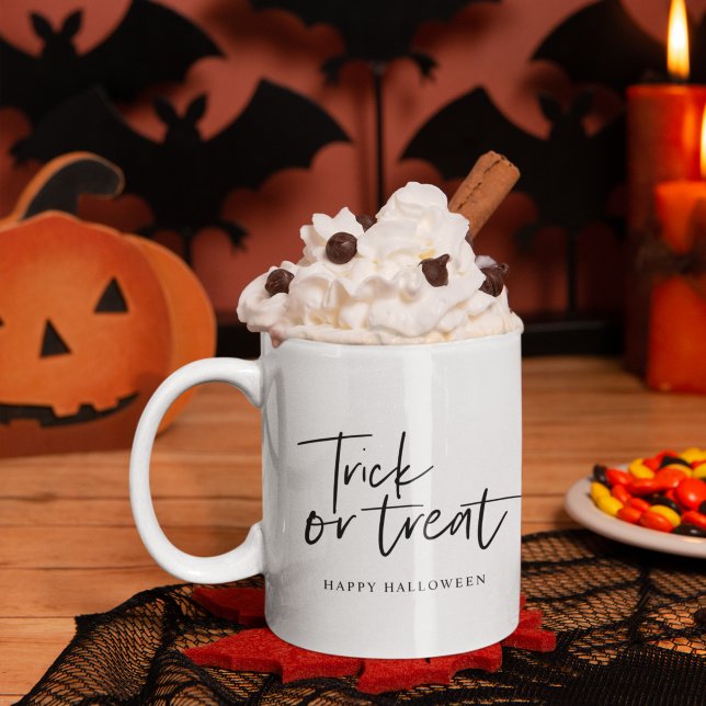 Tasse 2 Couleurs Trick and treat | Happy Halloween