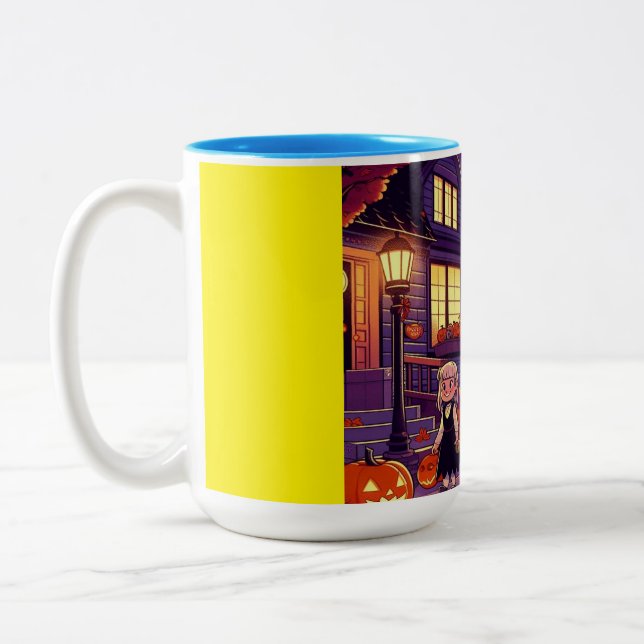 Tasse 2 Couleurs Trick-or-Traiteurs (Gauche)