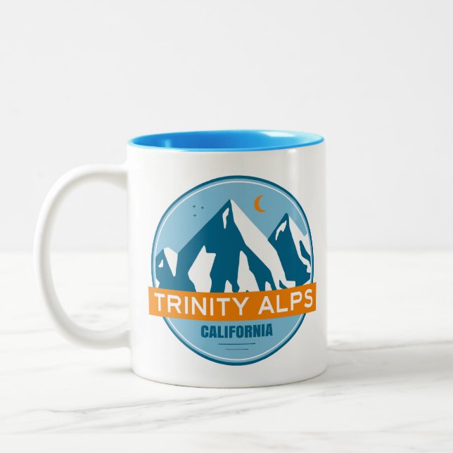 Tasse 2 Couleurs Trinity Alps Californie (Gauche)