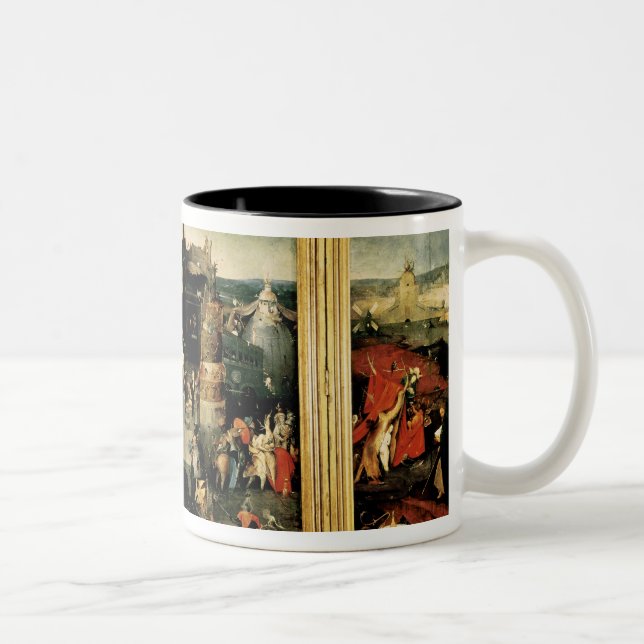 Tasse 2 Couleurs Triptyque : La tentation de St Anthony (Droit)