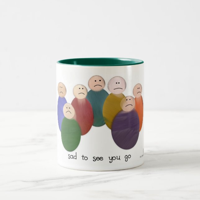 Tasse 2 Couleurs Triste Musique (Centre)