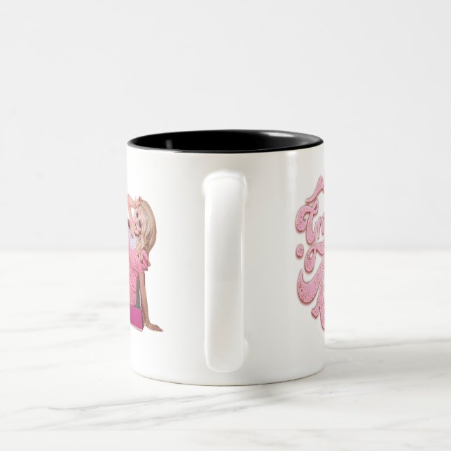 Tasse 2 Couleurs Trixie Mattel - Gros (Poignée)