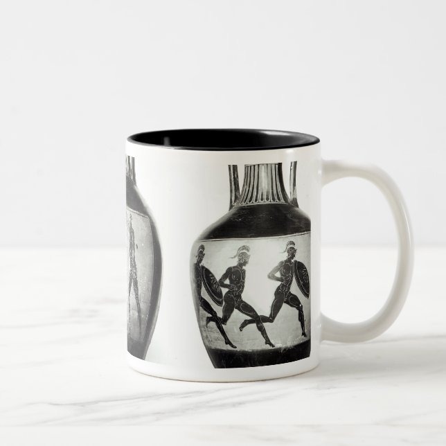 Tasse 2 Couleurs Trois amphorae de Panathenaic (Droit)