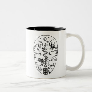 Tasse 2 Couleurs Trois couches de vie