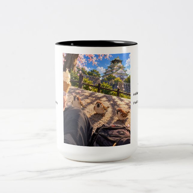 Tasse 2 Couleurs Trois moineaux (Centre)