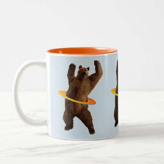 Tasse 2 Couleurs Trois ours (Gauche)