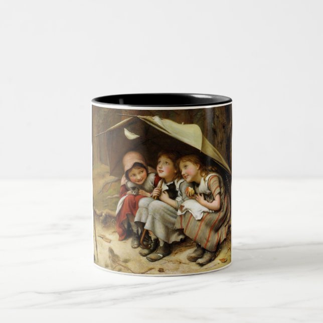 Tasse 2 Couleurs Trois petits chatons (Centre)