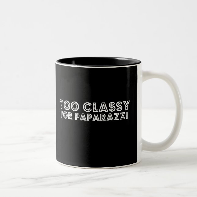 Tasse 2 Couleurs Trop Classique Pour Paparazzi (Droit)