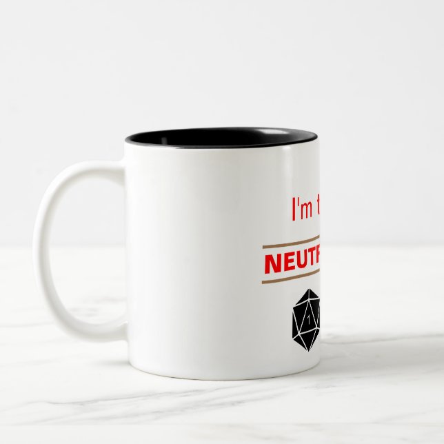 Tasse 2 Couleurs Trop Neutre Bon (Gauche)
