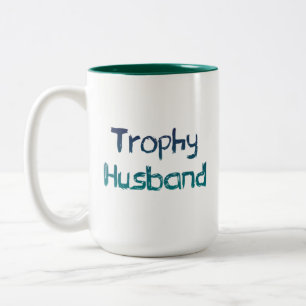 Tasse 2 Couleurs Trophée-cadeau pour mari