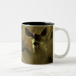 Tasse 2 Couleurs Troupeau de tasse/cerfs communs/cerfs communs de