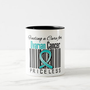 Tasse 2 Couleurs Trouvant un traitement pour le Cancer ovarien