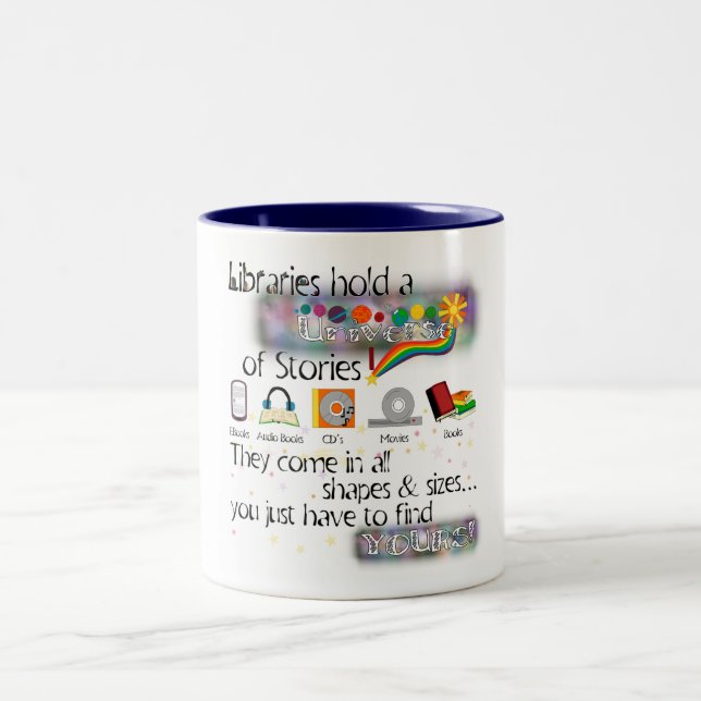 Tasse 2 Couleurs Trouvez votre histoire (Centre)