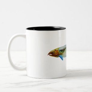 Tasse 2 Couleurs Truite arc-en-ciel du lac Eagle; chauve; boue