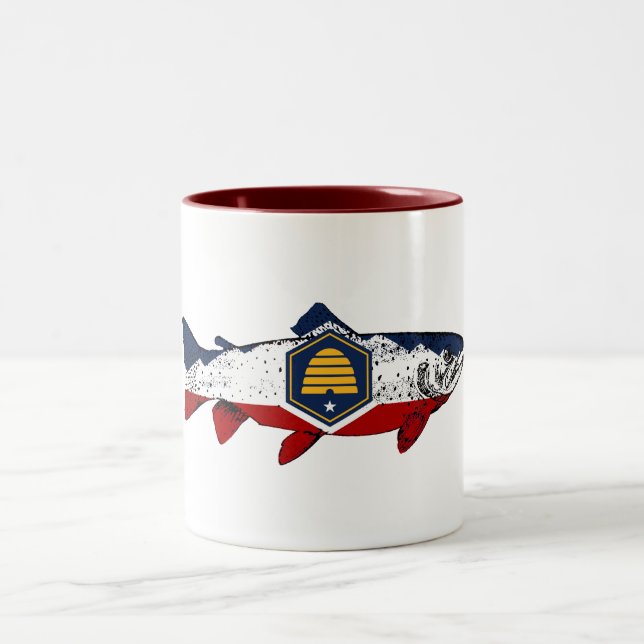 Tasse 2 Couleurs Truite de l'Utah (Centre)