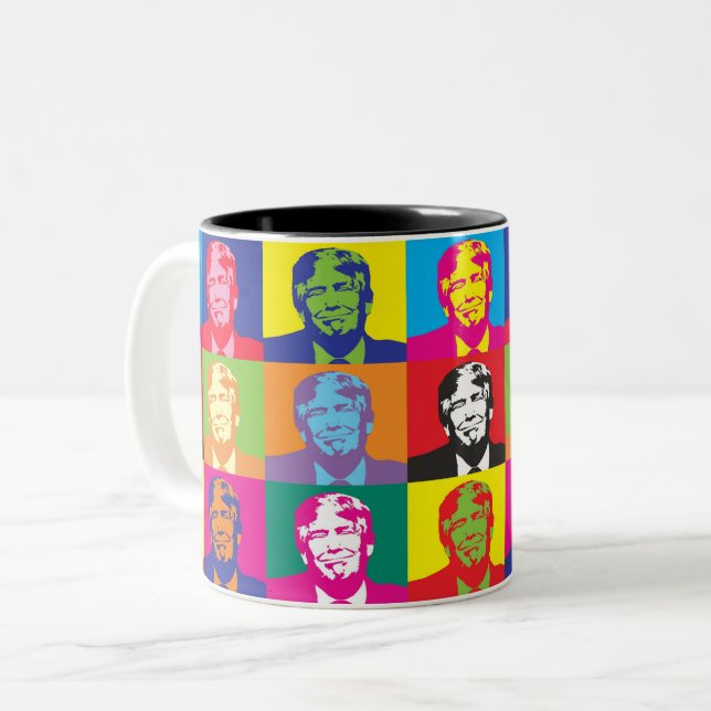 TASSE 2 COULEURS TRUMP (Devant gauche)