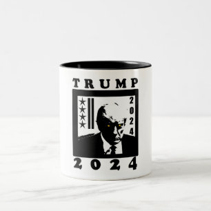 TASSE 2 COULEURS TRUMP 2024