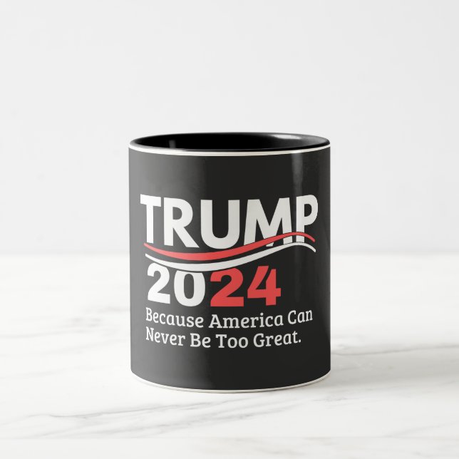 Tasse 2 Couleurs trump 2024 (Centre)