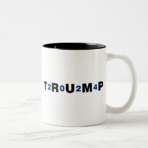 Tasse 2 Couleurs Trump 2024 bleu