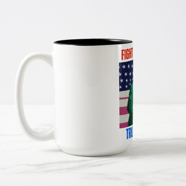 TASSE 2 COULEURS TRUMP 2024 COMBAT (Gauche)