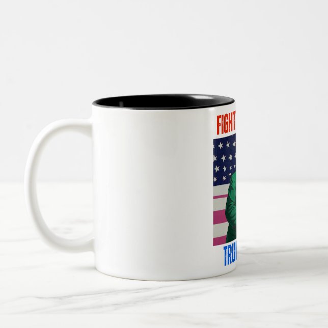 TASSE 2 COULEURS TRUMP 2024 COMBAT (Gauche)