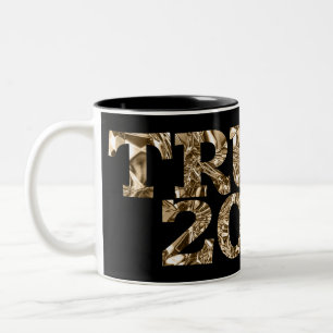 Tasse 2 Couleurs Trump 2024 sur le noir