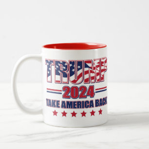 Tasse 2 Couleurs Trump-2024-Take-America-Back