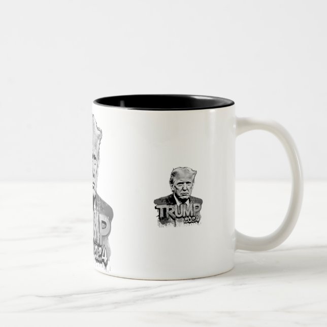 Tasse 2 Couleurs Trump en deux tonalités (Droit)