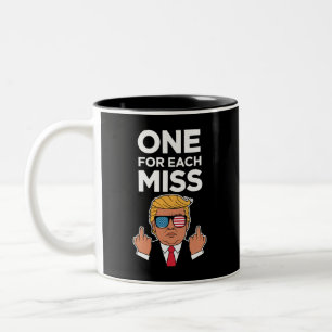 Tasse 2 Couleurs Trump un pour chaque erreur 