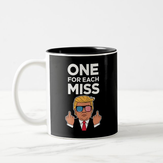 Tasse 2 Couleurs Trump Un Pour Chaque Miss (Gauche)
