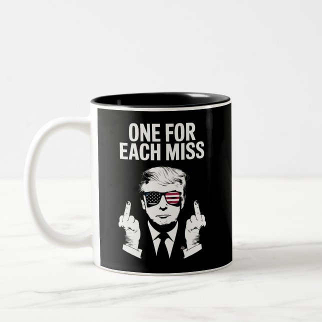 Tasse 2 Couleurs Trump Un Pour Chaque Miss (Gauche)