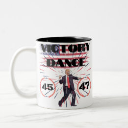 Tasse 2 Couleurs Trump Victory Dance