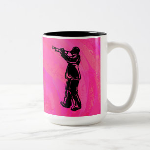 Tasse 2 Couleurs Trumpet Boogie Nuits New York Hot rose