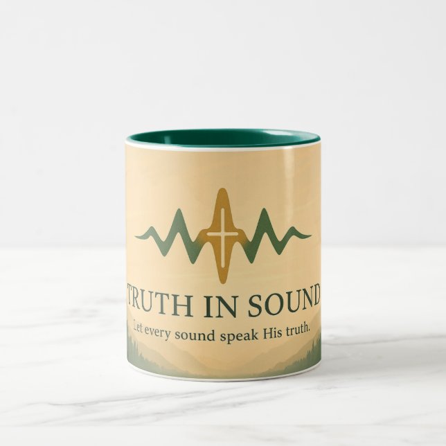 Tasse 2 Couleurs Truth in Sound Official Merch Landscape (Centre)