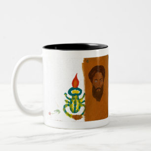 TASSE 2 COULEURS TST /FLO ART
