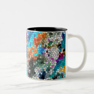 Tasse 2 Couleurs TTEQOTGCubismINV SGDRKDP BLUE