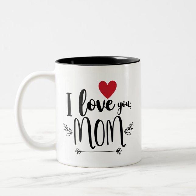 Tasse 2 Couleurs Tu aimes maman (Gauche)
