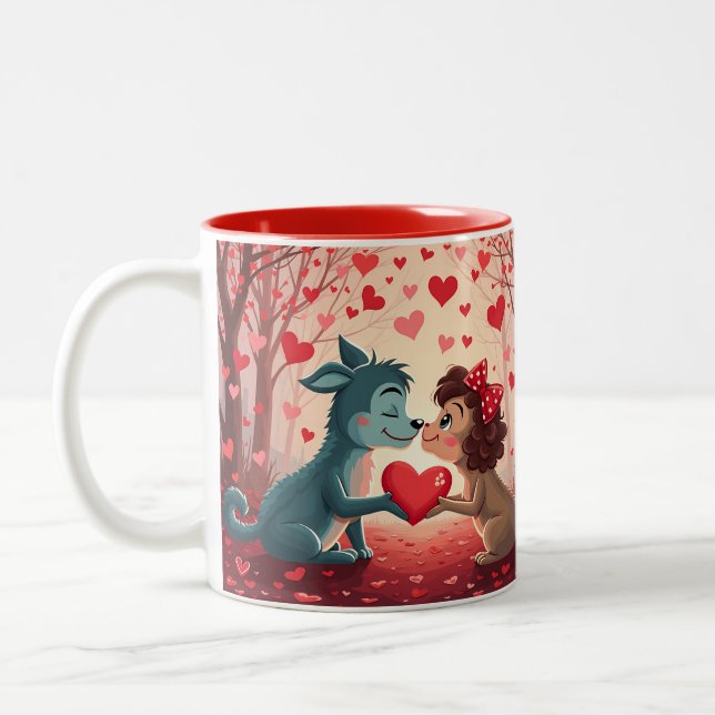 Tasse 2 Couleurs Tu es absolument parfait pour moi (Gauche)