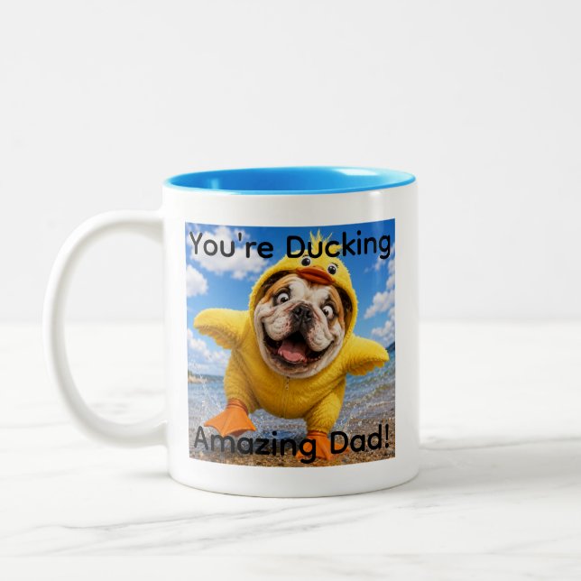 TASSE 2 COULEURS TU ES UN PÈRE INCROYABLE (Gauche)