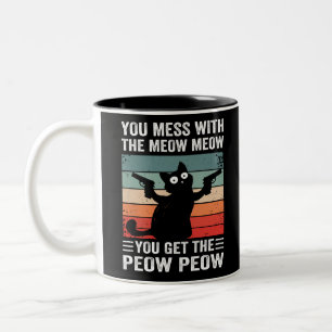 Tasse 2 Couleurs Tu Mains Avec La Meow Meow Comment Tu Obtiens Ce P