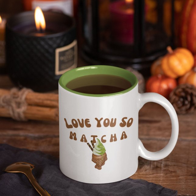 Tasse 2 Couleurs Tu T'aimes tellement Matcha (Créateur téléchargé)