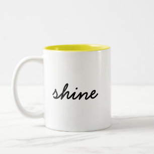 Tasse 2 Couleurs Tue Meurtrier Minimaliste Moderne Tendance Élégant
