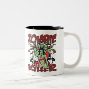 Tasse 2 Couleurs Tueur de zombi