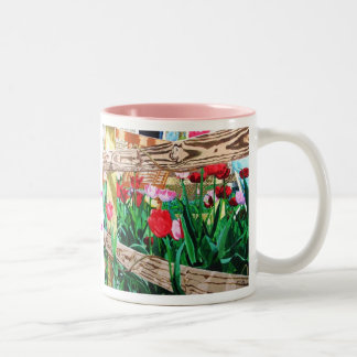 Tasse 2 Couleurs Tulipes pour vous
