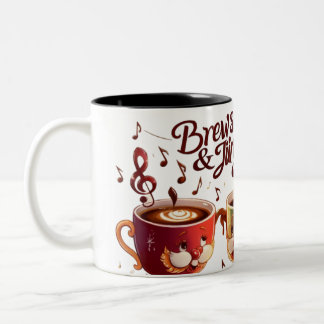 Tasse 2 Couleurs Tunes de brasse et de jingle