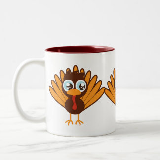 Tasse 2 Couleurs Turquie mignonne